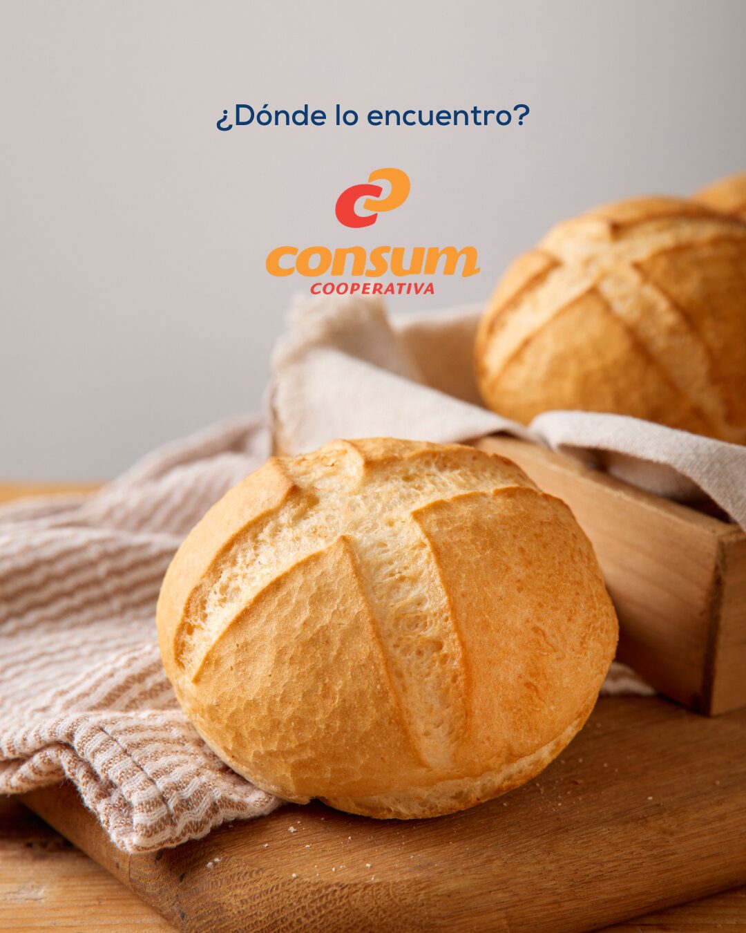 Encuentrala en - ¡Nuestro rústico sin gluten ya disponible en CONSUM Supermercados!